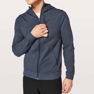 Lululemon City Sweat Zip Hoodie Heathered True Navy XS